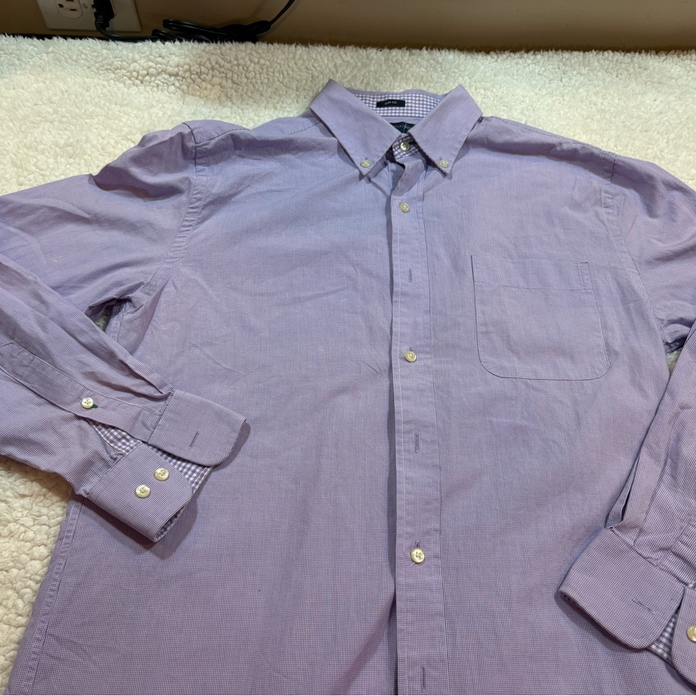 Tommy Hilfiger Lavender Button-Down Shirt